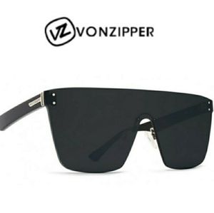 VON ZIPPER ALT DONMEGA BLACK SUNGLASSES